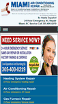 Mobile Screenshot of miamiairconditioningheatrepair.com